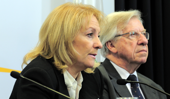 La ministra de Industria, Energía y Minería, Carolina Cosse, informa del Plan de Eficiencia Energética La ministra de Industria, Energía y Minería, Carolina Cosse, informa del Plan de Eficiencia Energética