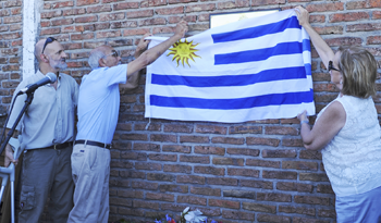 Placas de la memoria y homenaje a víctimas de la dictadura