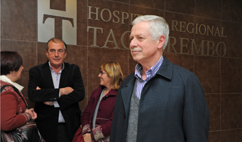 Ministro Jorge Basso en Hospital Regional de Tacuarembó