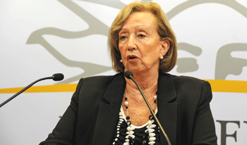Ministra María Julia Muñoz Ministra María Julia Muñoz