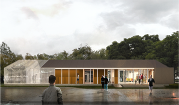 Futura estación fluvial de Nuevo Berlín