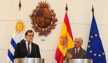Rajoy y Vázquez en conferencia de prensa Rajoy y Vázquez en conferencia de prensa