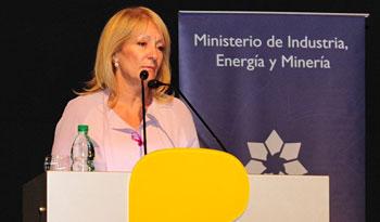 Ministra de Industria, Energía y Minería, Carolina Cosse Ministra de Industria, Energía y Minería, Carolina Cosse