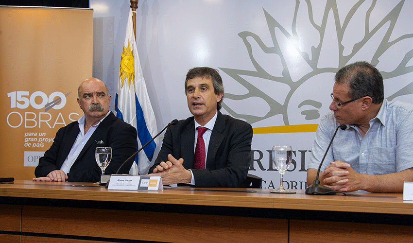 Pedro Apezteguía, Álvaro García y Aníbal Pereyra Pedro Apezteguía, Álvaro García y Aníbal Pereyra