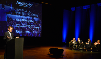 Director General del Auditorio Adela Reta, Gerardo Grieco, presentó la Memoria de Gestión 2014