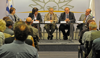 Autoridades en Primer Foro Franco-Uruguayo de Ciencia, Tecnología y Educación para un Desarrollo Sostenible
