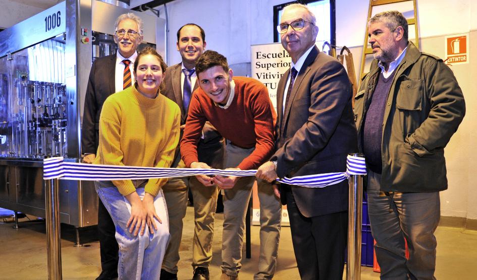 Inauguración en Escuela Superior de Vitivinicultura de UTU