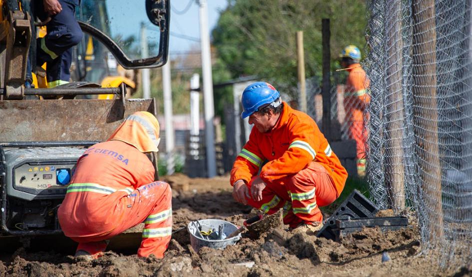Trabajadores de la construcción