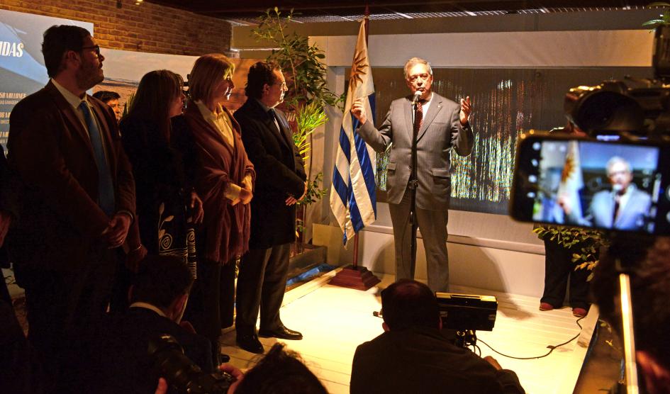 Mattos en stand del MGAP Expo Prado