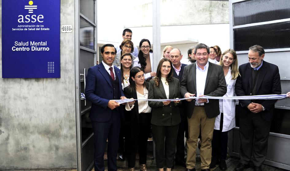 Inauguración de centro de ASSE para atención de conductas suicidas 