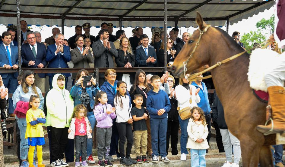 Lacalle Pou en el 199.° aniversario de la Batalla de Sarandí Grande