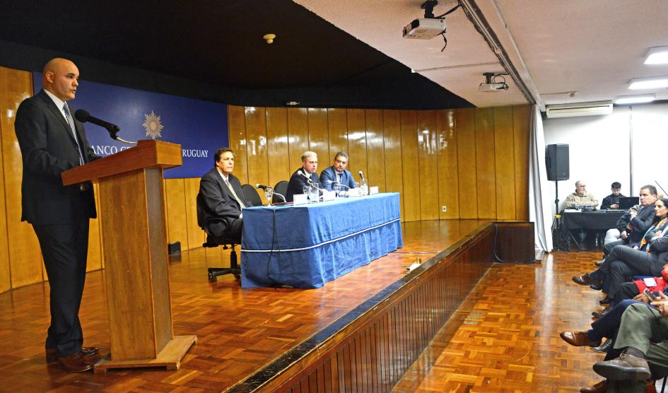 Autoridades del BCU