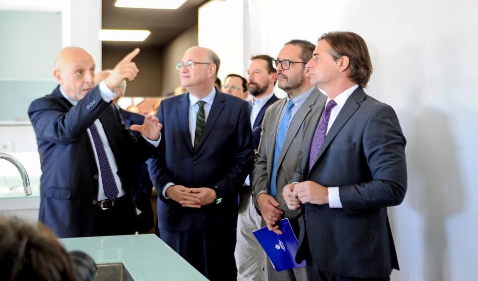 Lacalle Pou en inauguración de PAYS