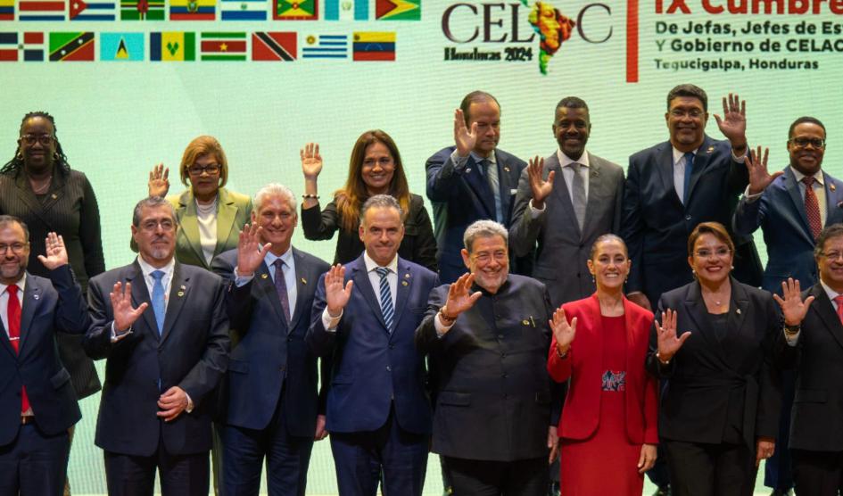 Orsi y presidentes de países miembro de la CELAC