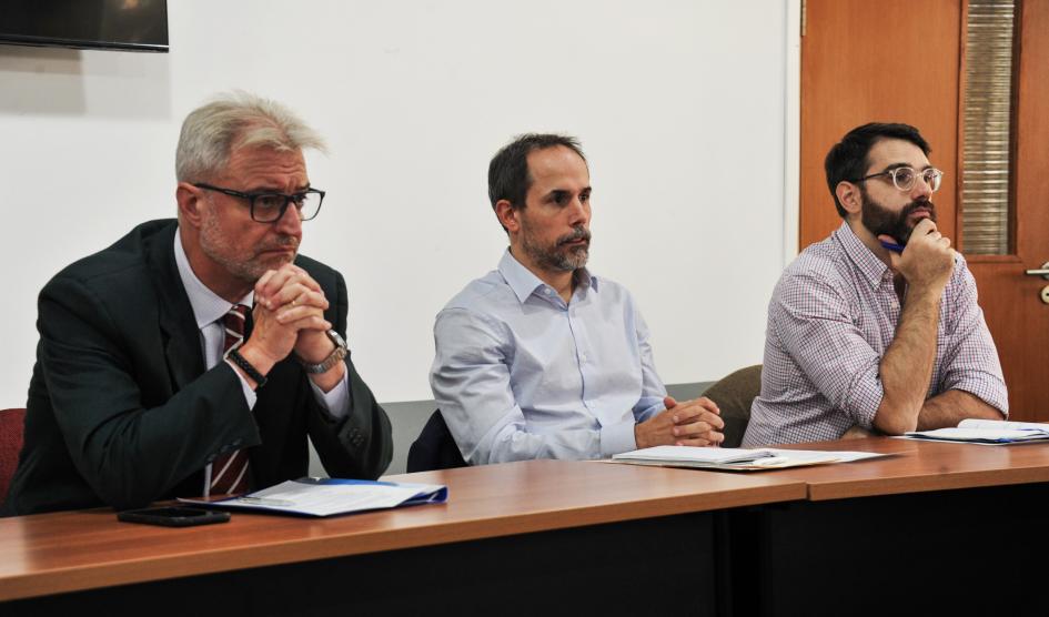 Autoridades del comité ejecutivo de la Comisión Sectorial de Protección y Seguridad SocialComisión Sectorial