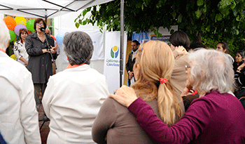 Marina Arismendi en nuevo centro para personas mayores en La Paz Marina Arismendi en nuevo centro para personas mayores en La Paz