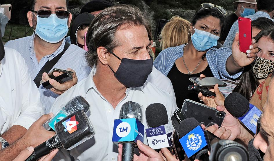 Presidente Lacalle Pou en Soriano Presidente Lacalle Pou en Soriano