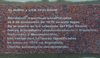 La marca de la memoria por dos hermanos argentinos desaparecidos por la dictadura La marca de la memoria por dos hermanos argentinos desaparecidos por la dictadura