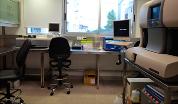 Nuevo laboratorio de análisis clínicos del hospital de Minas