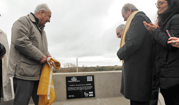 Inauguración del puente sobre el río Rosario, Colonia Inauguración del puente sobre el río Rosario, Colonia