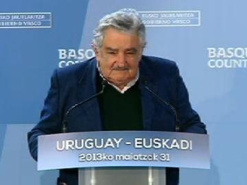 Presidente José Mujica en el País Vasco
