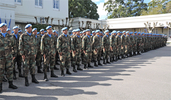 Militares uruguayos que integraron misiones de paz en Haití