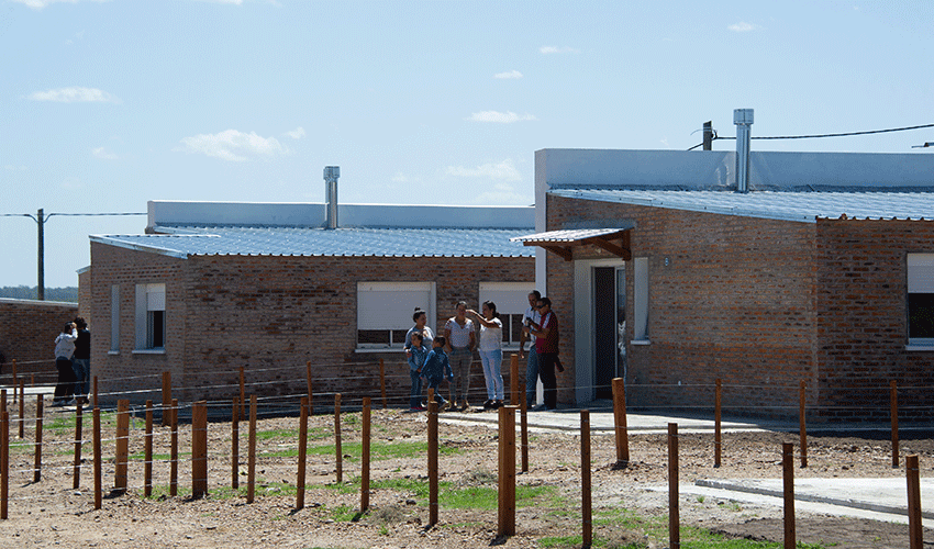 Viviendas de Mevir en Villa Consitución Viviendas de Mevir en Villa Consitución