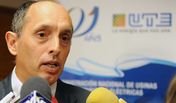 Gonzalo Casaravilla, presidente de UTE Gonzalo Casaravilla, presidente de UTE