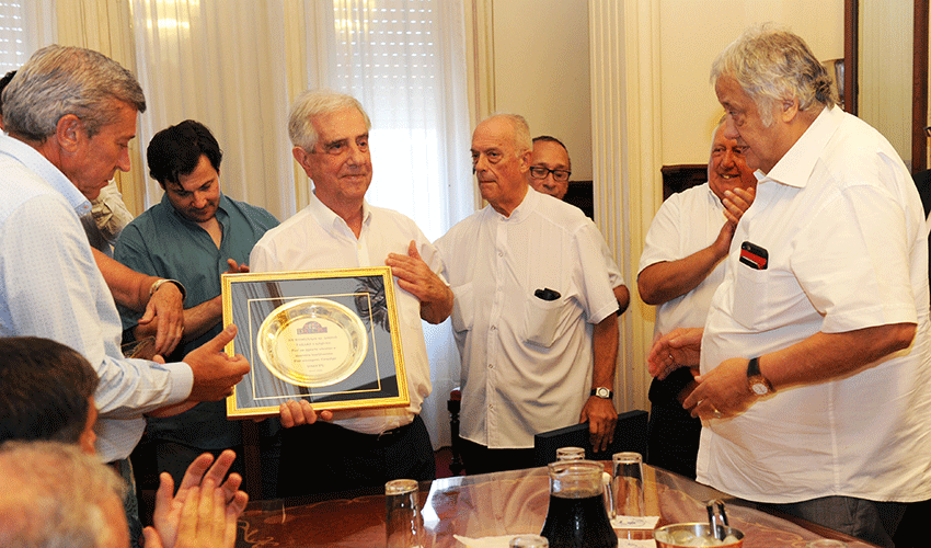 Tabaré Vázquez en lanzamiento de Rondamomo 2020