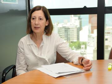 Elena Lagomarsino de la Junta Nacional de Drogas