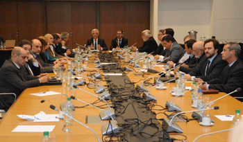 Conferencia del Presidente Tabaré Vázquez luego de la reunión con representantes de los partidos políticos