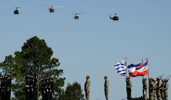 Helicópteros de la Fuerza Aérea Uruguaya