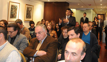 Almagro reunido con uruguayos residentes en Nueva York Almagro reunido con uruguayos residentes en Nueva York