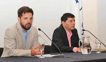 Diego Olivera y Eduardo Pereyra