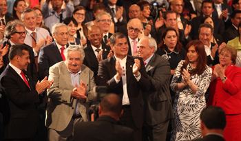 Presidentes en homenaje al Presidente José Mujica Presidentes en homenaje al Presidente José Mujica
