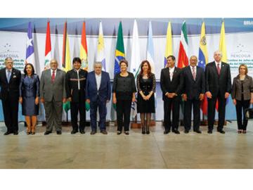 Foto de familia de presidentes del MERCOSUR