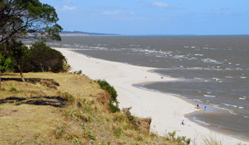 Playa de la costa uruguaya Playa de la costa uruguaya