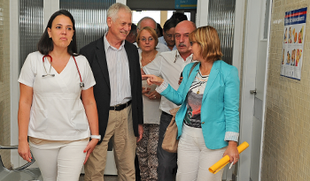 Ministro Basso en Hospital de Rivera Ministro Basso en Hospital de Rivera