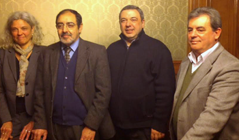 Ministro Bergara y contadora general de la Nación, Laura Remersaro entregaron Rendición de Cuentas en el Senado