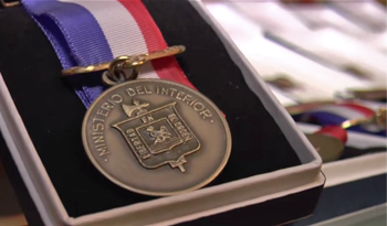 Medalla al mérito policial en grado bronce Medalla al mérito policial en grado bronce