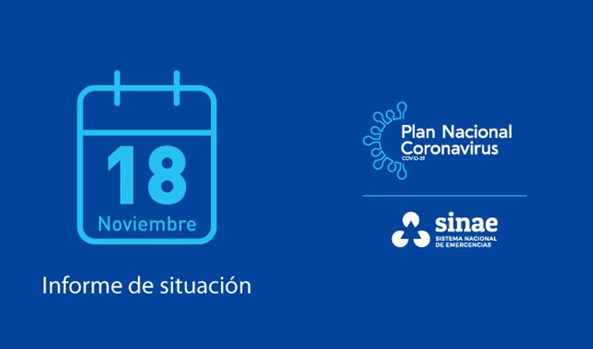 Reporte diario del Sinae Reporte diario del Sinae
