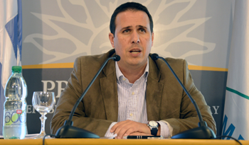 Prosecretario de Presidencia, Diego Cánepa, tras Consejo de Ministros Prosecretario de Presidencia, Diego Cánepa, tras Consejo de Ministros