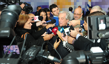 Presidente Tabaré Vázquez en Cardal, Florida