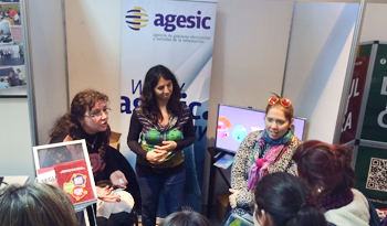 Constante visita al stand de Agecic en Expo Educa 2015