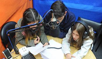 Integrantes del equipo de radio del liceo Nº1 de San Carlos Integrantes del equipo de radio del liceo Nº1 de San Carlos