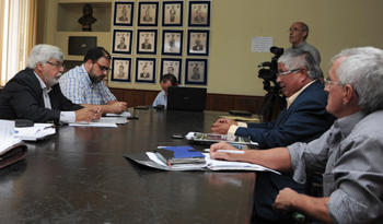 Bonomi en reuniones previas al Consejo de Ministros de Rivera Bonomi en reuniones previas al Consejo de Ministros de Rivera