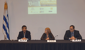 Álvaro García, Carolina Cosse y Pablo Ferreri