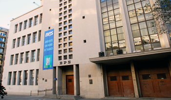 Edificio central del BPS en Montevideo Edificio central del BPS en Montevideo