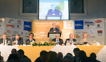 Vicepresidente de la República, Danilo Astori, en ADM Vicepresidente de la República, Danilo Astori, en ADM