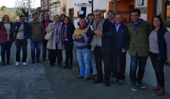 Ministra Kechichian, en ruinas de Cuñapirú Ministra Kechichian, en ruinas de Cuñapirú